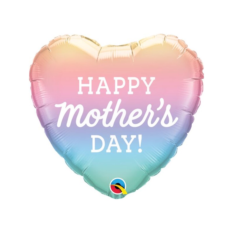 BALLON METALLIQUE COEUR 46CM HAPPY MOTHER'S DAY BALLON METALLIQUE COEUR 46CM HAPPY MOTHER'S DAY