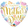 BALLON METALLIQUE COEUR 46CM HAPPY MOTHER'S DAY 