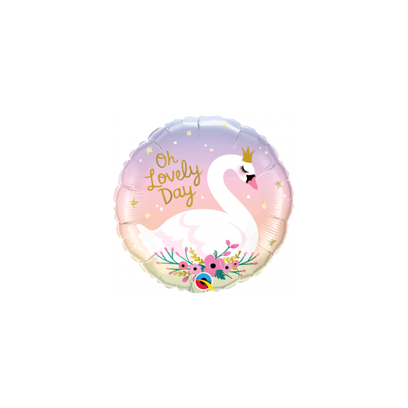 BALLON METALLIQUE ROND 46CM OH LOVELY DAY BALLON METALLIQUE ROND 46CM OH LOVELY DAY