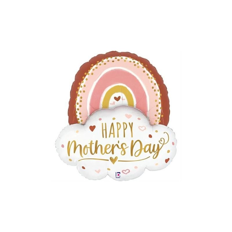 BALLON METALLIQUE NUAGE HAPPY MOTHER'S DAY 89CM BALLON METALLIQUE NUAGE HAPPY MOTHER'S DAY 89CM