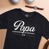TEE SHIRT HOMME PAPA CHAMPION DU MONDE TAILLE L 