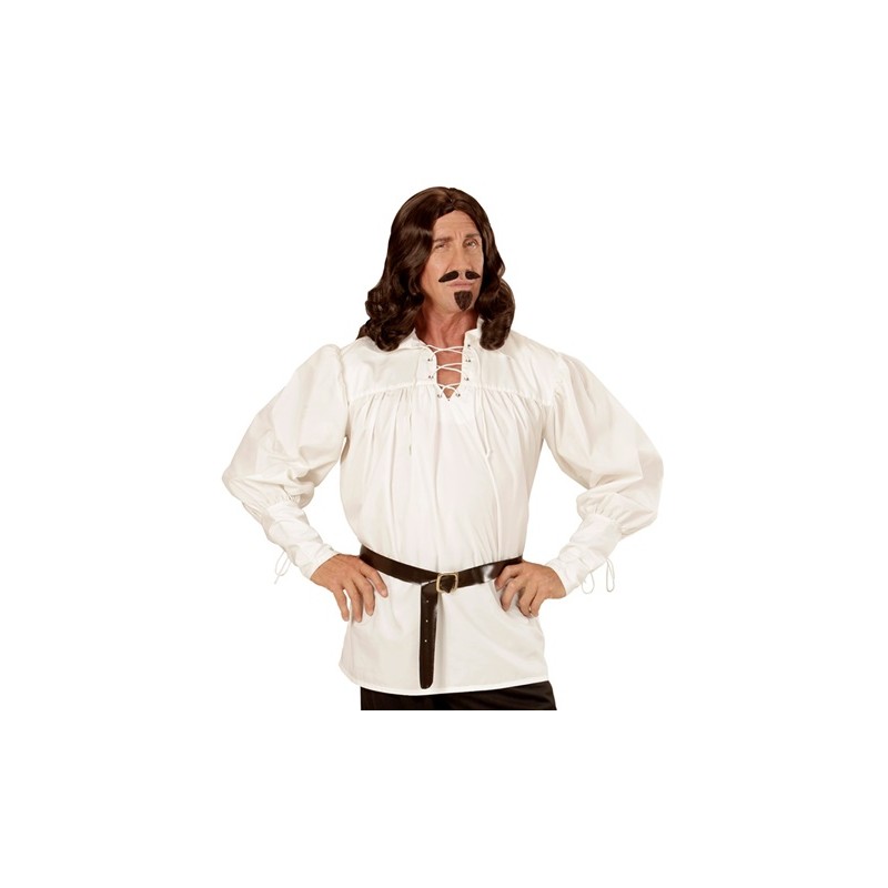 CHEMISE BLANCHE A LACET PIRATE MEDIEVALE OU RENAISSANCE HOMME TAILLE M-L CHEMISE BLANCHE A LACET PIRATE MEDIEVALE OU RENAISSANCE HOMME TAILLE M-L