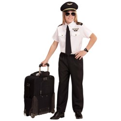 DEGUISEMENT PILOTE D'AVION ENFANT TAILLE 158