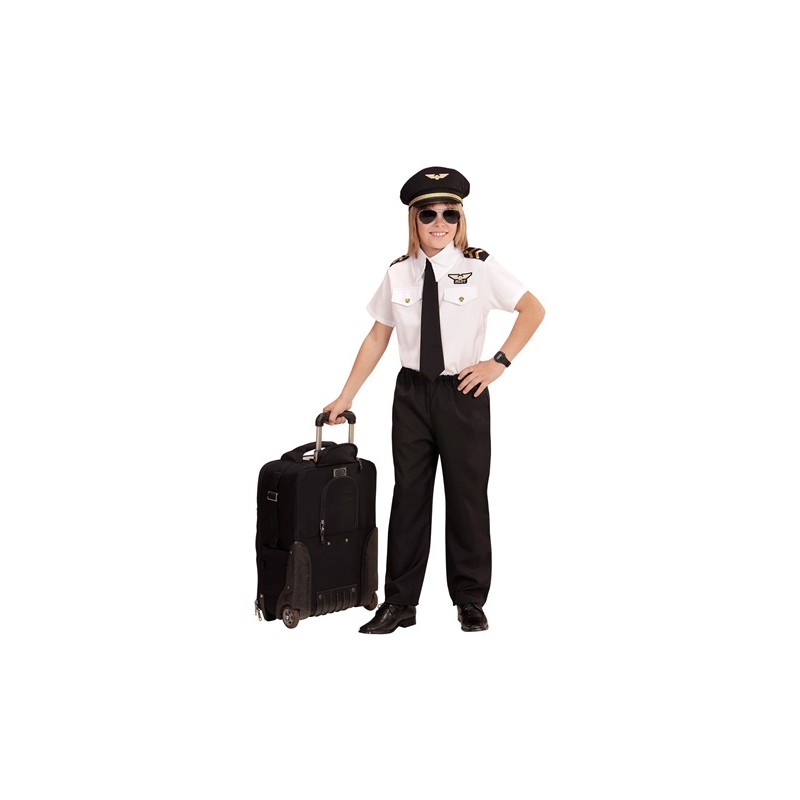 DEGUISEMENT PILOTE D'AVION ENFANT TAILLE 158
