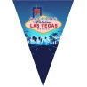 GUIRLANDE DRAPEAUX 10 FANIONS LAS VEGAS 5 METRES