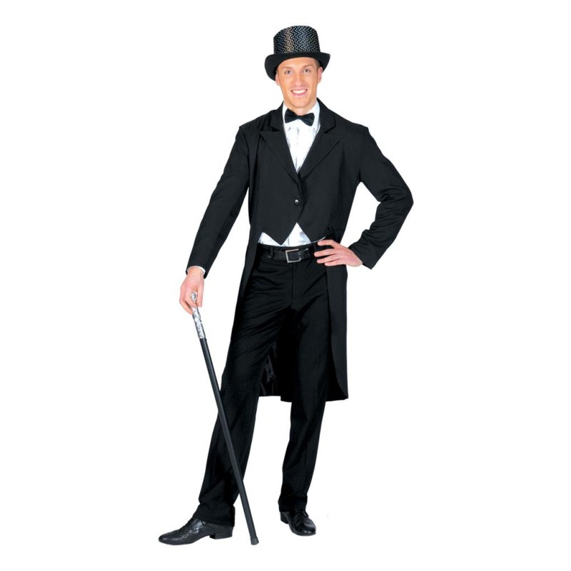 DEGUISEMENT HOMME VESTE QUEUE DE PIE NOIR TAILLE 48-50 DEGUISEMENT HOMME VESTE QUEUE DE PIE NOIR TAILLE 48-50