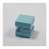BOITE MINI CUBE DUO VITAMINE BLEU CIEL 4 X 4 X 4 CM
