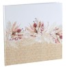 LIVRE DOR BLANC FLEURS ROMANTIQUE BOHEME 