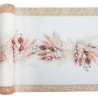 CHEMIN DE TABLE ROMANCE CHAMPETRE 45 CMX 3 M 