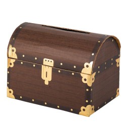 URNE COFFRE AUX TRESORS 25 X 17.5 X 18.5 CM 