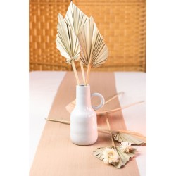 10 FEUILLES DE PALMIER DECOUPEES 55 CM NATUREL