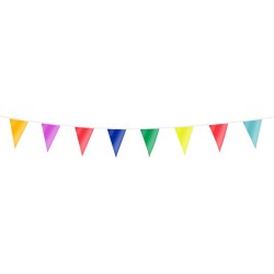 GUIRLANDE FANIONS MULTICOLORE 10 M 