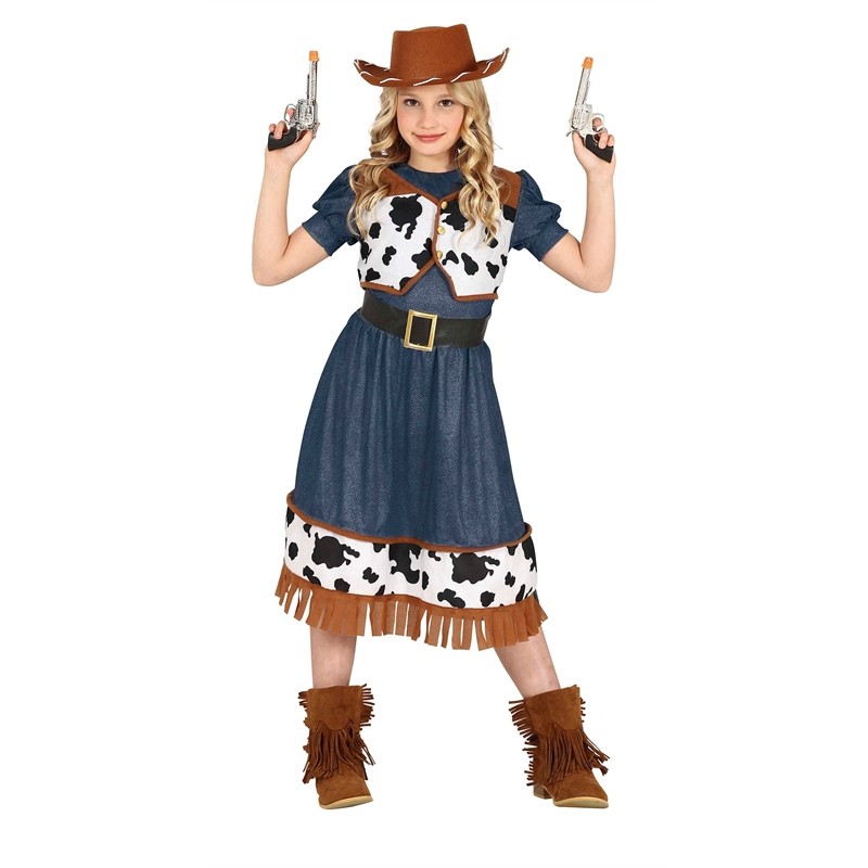 DEGUISEMENT FILLE COWGIRL DENIM TAILLE 5-6 ANS DEGUISEMENT FILLE COWGIRL DENIM TAILLE 5-6 ANS