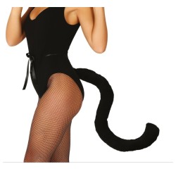QUEU DE CHAT NOIR 50 CM 
