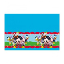 NAPPE PLASTIFIEE  MICKEY ET SES AMIS 120 X 180 CM 