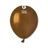 50 BALLONS CHOCOLAT BROWN LATEX 13 CM 