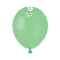 50 BALLONS VERT MENTHE MINT GREEN LATEX 13 CM 