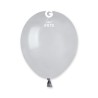 50 BALLONS GRIS GREY LATEX 13 CM 