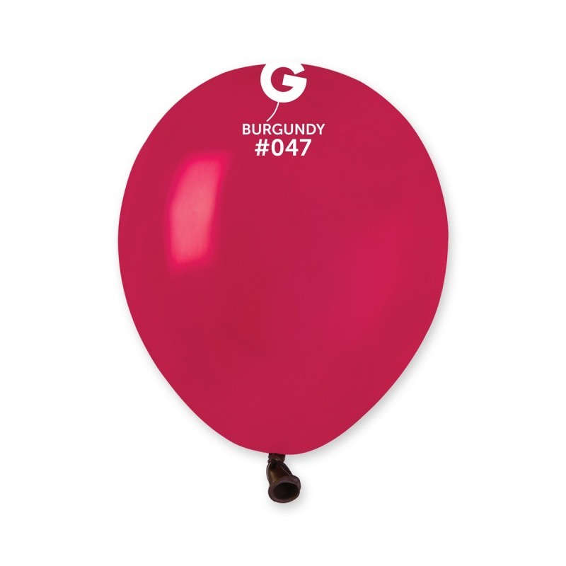 50 BALLONS BORDEAUX BURGUNDY LATEX 13 CM 50 BALLONS BORDEAUX BURGUNDY LATEX 13 CM