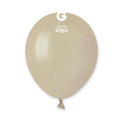 50 BALLONS LATTE LATEX 13 CM 