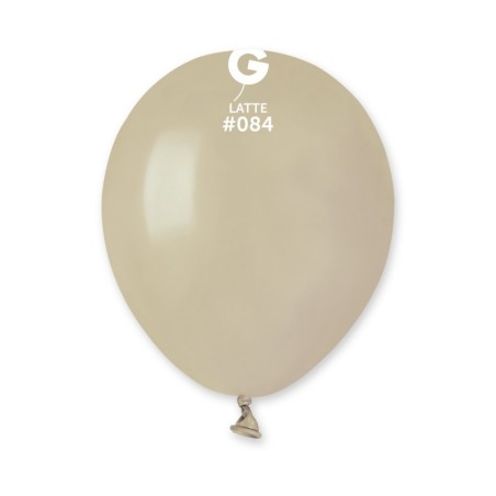 50 BALLONS LATTE LATEX 13 CM 