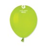 100 BALLONS VERT ANIS LIGHT GREEN LATEX 13 CM 