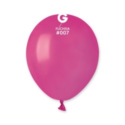 100 BALLONS FUCHSIA LATEX 13 CM 