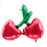 BALLON METALLIQUE FRUIT CERISE 88 X 73 CM 