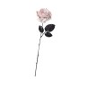 FLEUR BLANCHE AVEC SANG 42 CM 
