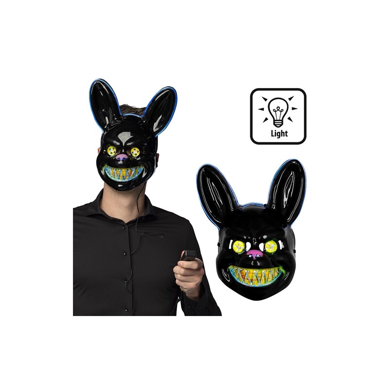 MASQUE LAPIN TUEUR LED MASQUE LAPIN TUEUR LED