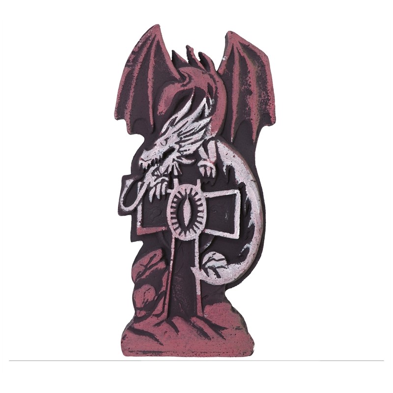 DECORATION HALLOWEEN PIERRE TOMBALE DRAGON 43 X 32 CM DECORATION HALLOWEEN PIERRE TOMBALE DRAGON 43 X 32 CM