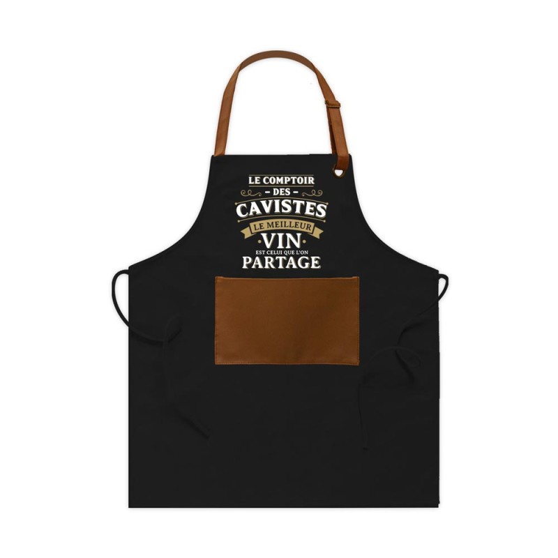 TABLIER LE COMPTOIRS DES CAVISTES TABLIER LE COMPTOIRS DES CAVISTES