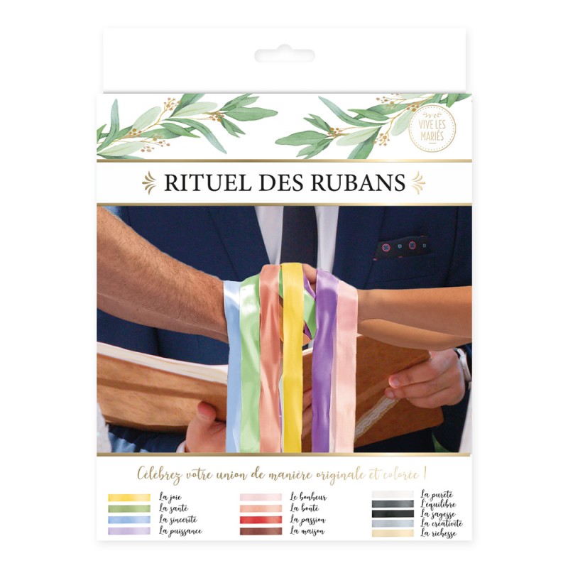 KIT RITUEL DU RUBAN POUR MARIAGE KIT RITUEL DU RUBAN POUR MARIAGE