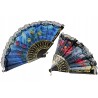 EVENTAIL AVEC DENTELLE ESPAGNOL MOTIF ALEATOIRE