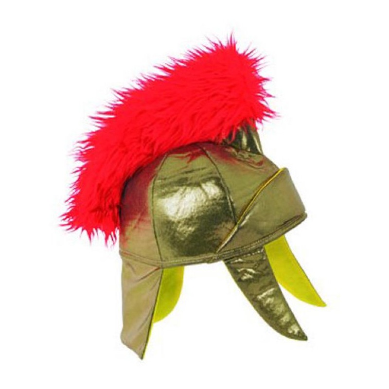 CASQUE ROMAIN OR ET ROUGE SOUPLE CASQUE ROMAIN OR ET ROUGE SOUPLE