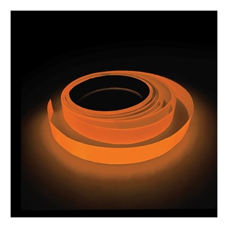 DECORATION RUBAN ADHESIF FLUO ORANGE 5M