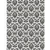 DECOR PLASTIFIER ART DECO NOIR ET BLANC 182 X 137 CM 
