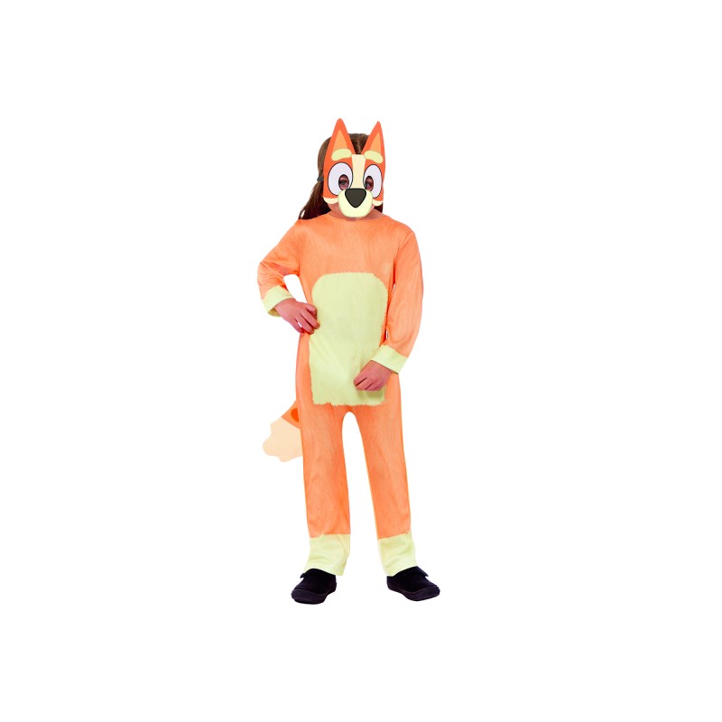 DEGUISEMENT ENFANT CHIEN MARRON BLUEY TAILLE 6-8 ANS DEGUISEMENT ENFANT CHIEN MARRON BLUEY TAILLE 6-8 ANS