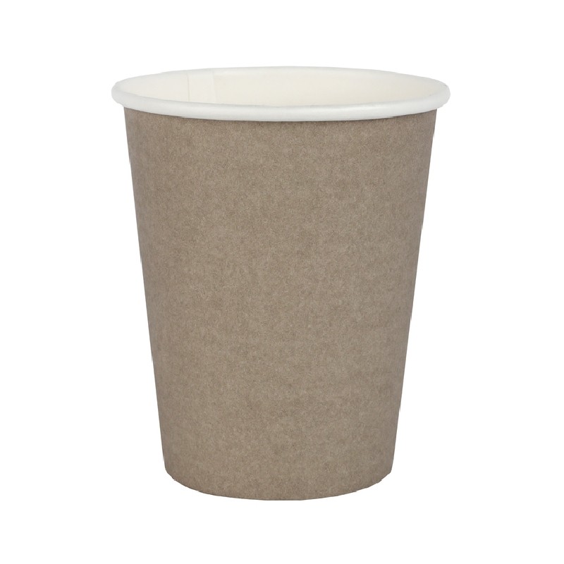 10 GOBELETS RAINBOW COMPOSTABLE TAUPE 26 CL 