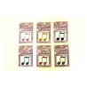 STICKER NOTE DE MUSIQUE GLITTER 6 MODELES SANS LE CHOIX DU MODELE