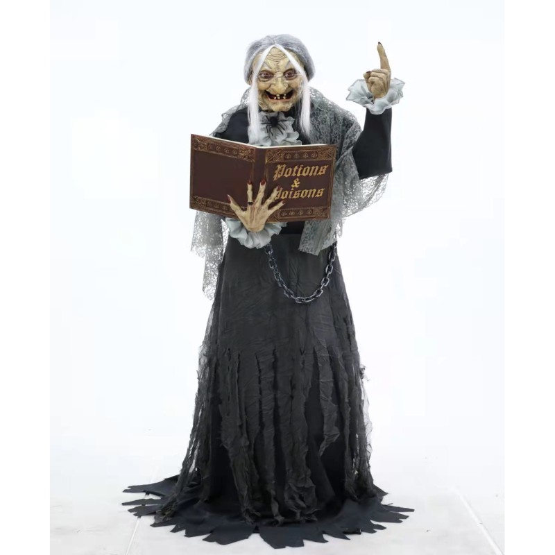 DECORATION HALLOWEEN SORCIERE AVEC LUMIERE DECORATION HALLOWEEN SORCIERE AVEC LUMIERE