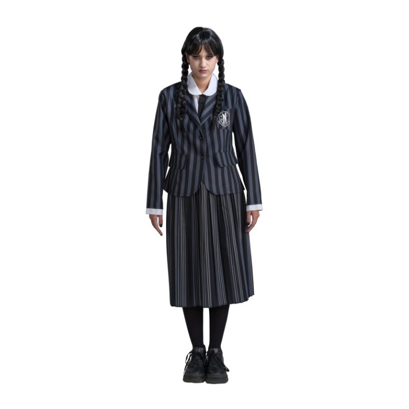 DEGUISEMENT MERCREDI ADAM UNIFORME ECOLIERE TAILLE L DEGUISEMENT MERCREDI ADAM UNIFORME ECOLIERE TAILLE L