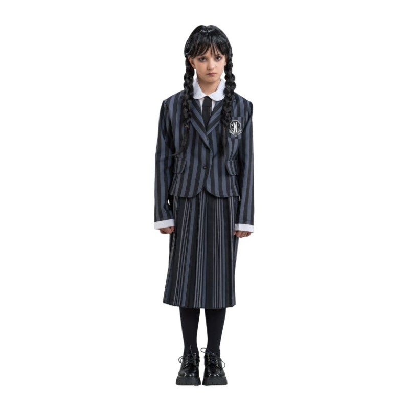 DEGUISEMENT FILLE MERCREDI FAMILLE ADDAMS TAILLE 152 DEGUISEMENT FILLE MERCREDI FAMILLE ADDAMS TAILLE 152