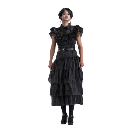 DEGUISEMENT MERCREDI ADAM ROBE DE BAL TAILLE S