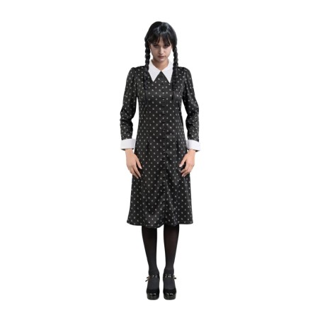DEGUISEMENT ROBE A MOTIFS MERCREDI ADAM TAILLE L