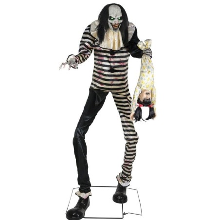 DECORATION HALLOWEEN CLOWN EFFRAYNT 213 CM 