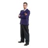 DEGUISEMENT HOMME MERCREDI  ADDAMS UNIFORME ECOLIER VIOLET TAILLE M