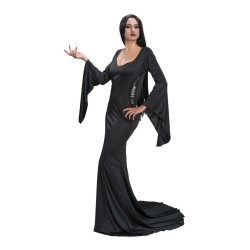 DEGUISEMENT ROBE NOIRE MORTICIA TAILLE XL