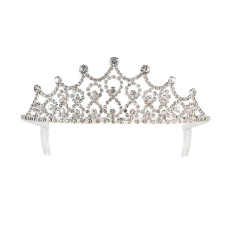 DIADEME METAL STRASS ADULTE