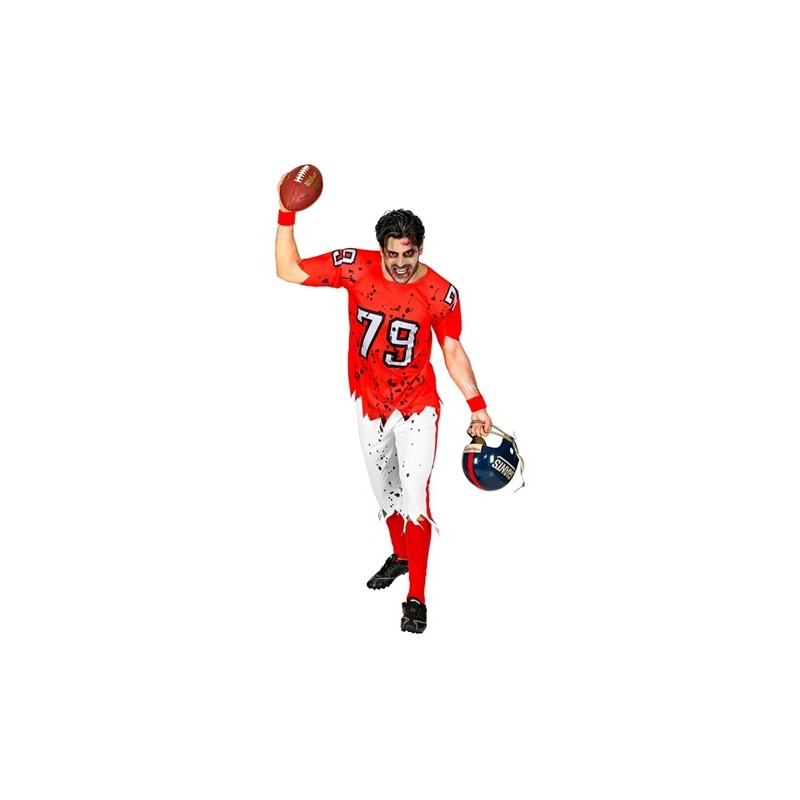 DEGUISEMENT FOOTBALEUR AMERICAIN QUATERBACK ZOMBIE TAILLE S